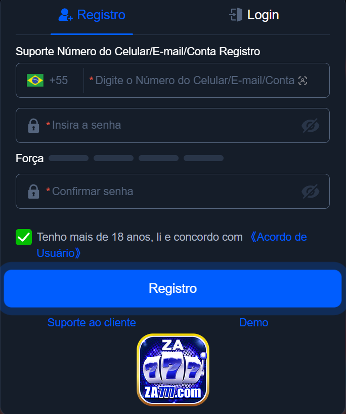 Segurança za777.com